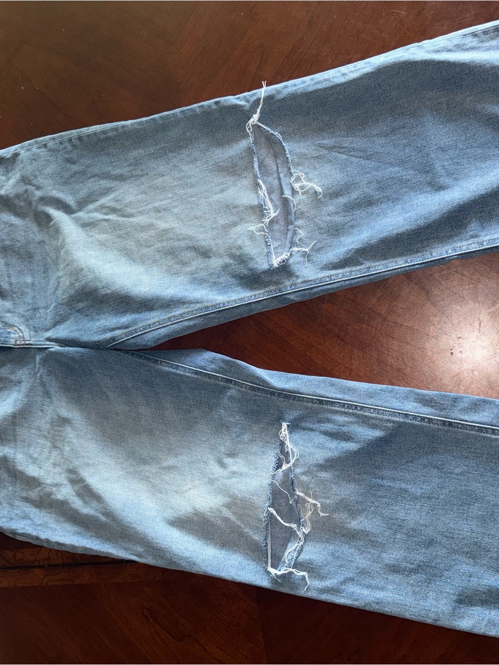 Kancan | Light Blue Denim Relaxed Barrel Jeans